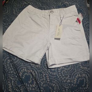 Rachel Zoe Size 10 White High-Rise Short. Front And Back Pockets. NWT